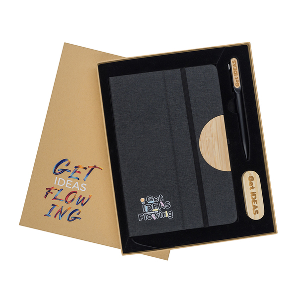 R02324.02 - Zestaw z USB 64GB Denver, czarny
