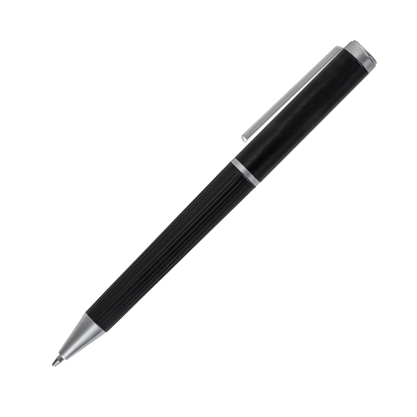 R02327.02 - Zestaw upominkowy notes z długopisem Lovini, czarny