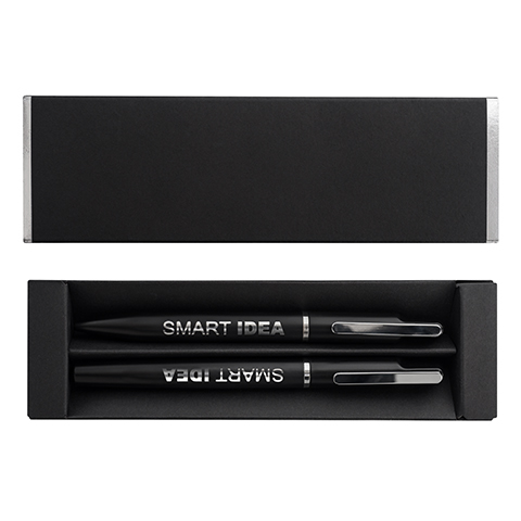 R02330.01 - Zestaw piśmienniczy Treasure, srebrny 