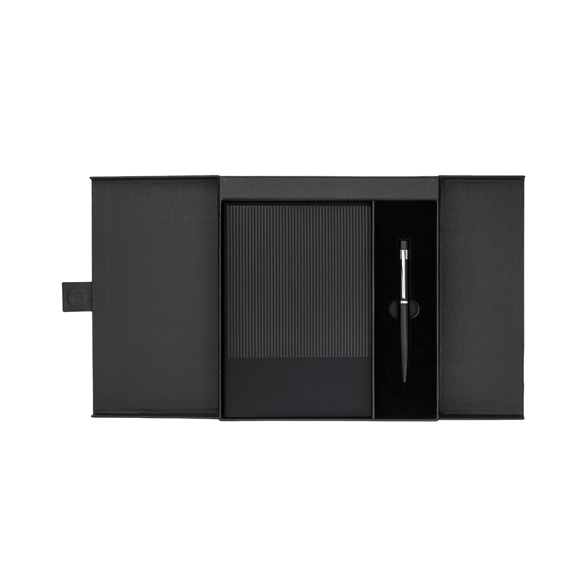 R02335.02 - Zestaw notes z długopisem Inkoria, czarny 