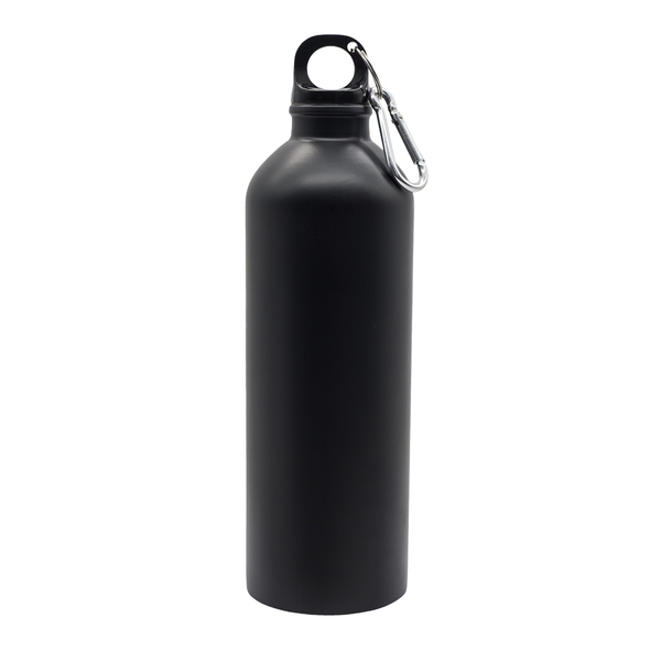 R08107.02 - Bidon stalowy Caminos 800 ml, czarny