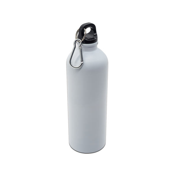R08107.06 - Bidon stalowy Caminos 800 ml, biały