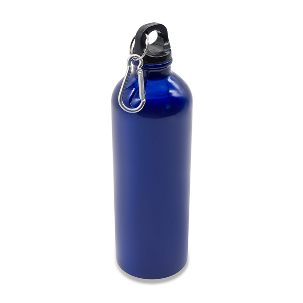 R08109.04 - Bidon stalowy Camino 800 ml, niebieski