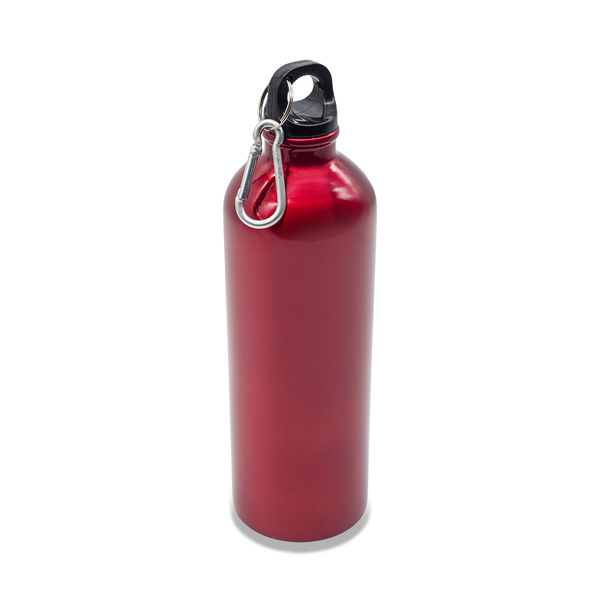 R08109.08 - Bidon stalowy Camino 800 ml, czerwony