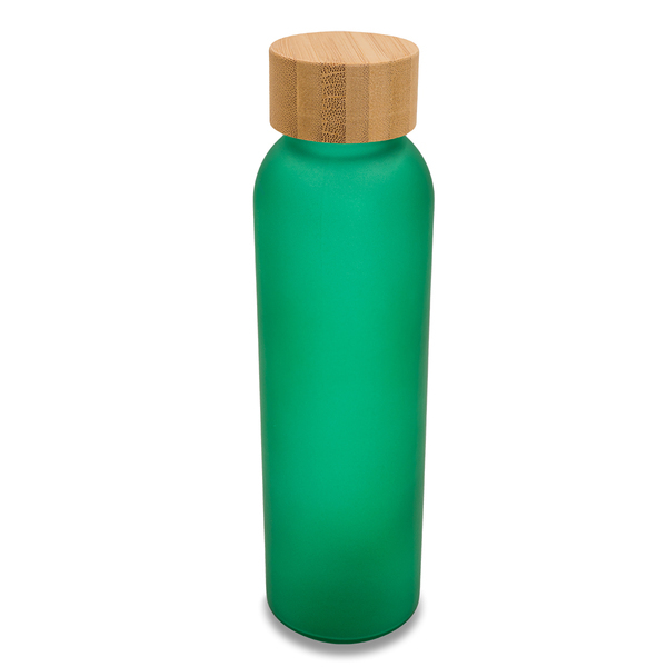 R08168.05 - Butelka szklana Melbourne 500 ml, zielony
