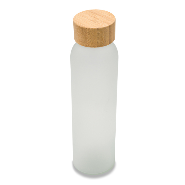 R08168.06 - Butelka szklana Melbourne 500 ml, biały