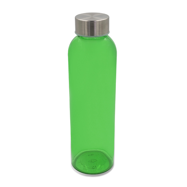 R08176.05 - Kolorowa, szklana butelka Aqua Kuba 500 ml, zielony