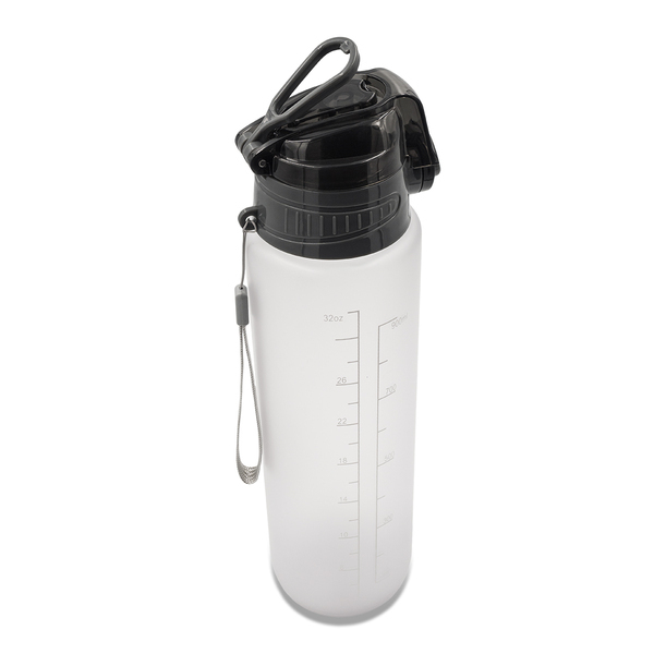 R08185.00 - Bidon motywacyjny z tritanu Keepgoing 1000 ml, transparentny