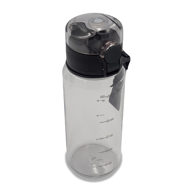 R08186.02 - Bidon z tritanu H2O 680 ml, czarny