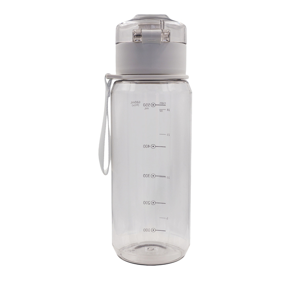 R08186.21 - Bidon z tritanu H2O 680 ml, szary