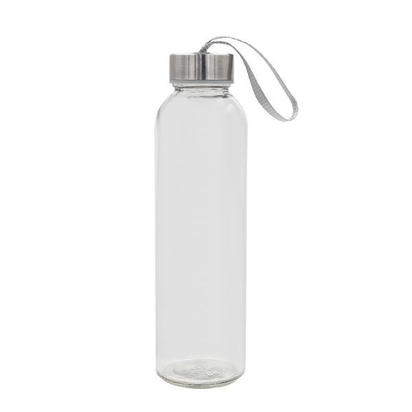 R08189.00 - Butelka szklana Aqua Flow 500 ml, transparentny