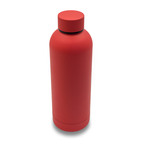 R08192.08 - Butelka termiczna Mendoza 500 ml, czerwony
