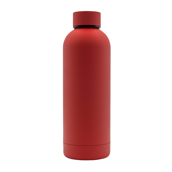 R08192.08 - Butelka termiczna Mendoza 500 ml, czerwony