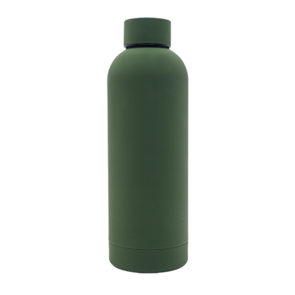 R08192.51 - Butelka termiczna Mendoza 500 ml, ciemny zielony