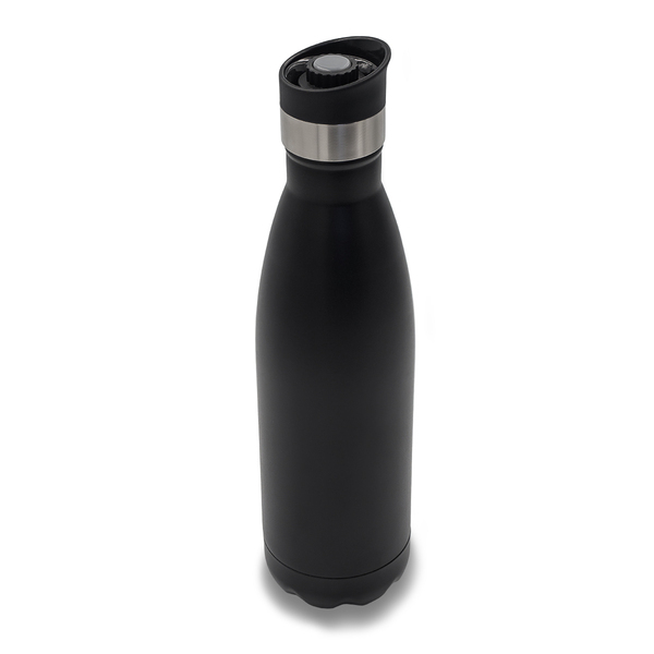 R08195.02 - Butelka termiczna z ustnikiem 360° Yakima 550 ml, czarny
