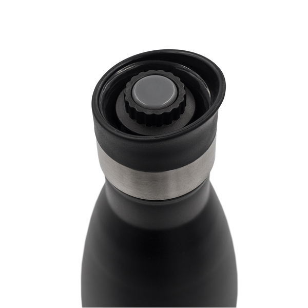 R08195.02 - Butelka termiczna z ustnikiem 360° Yakima 550 ml, czarny