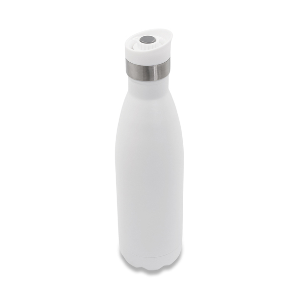 R08195.06 - Butelka termiczna z ustnikiem 360° Yakima 550 ml, biały