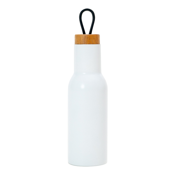 R08196.06 - Butelka termiczna Heme 400 ml, biały