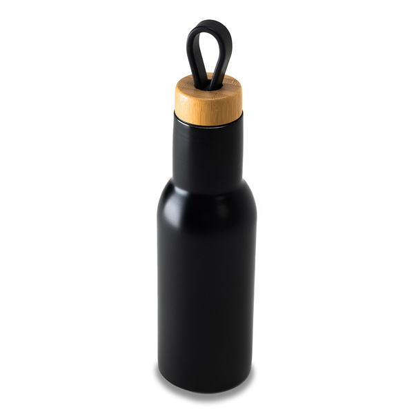 R08197.02 - Butelka termiczna Lome 400 ml, czarny