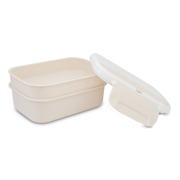 R08241.13 - Pojemnik na lunch Healthyway 1200 ml, beżowy