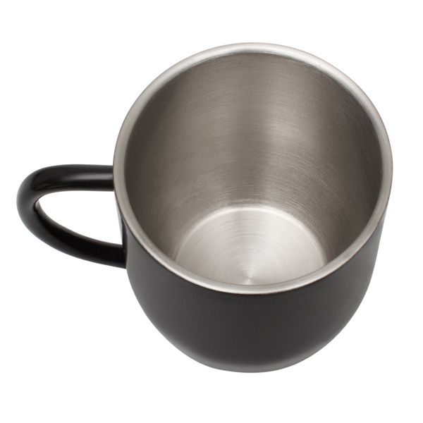 R08311.02 - Kubek stalowy Night Goody 350 ml, czarny