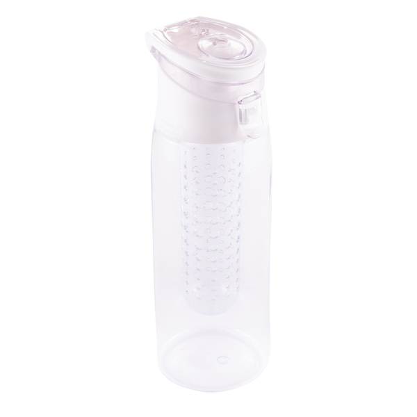 R08313.06.O - Bidon Frutello 700 ml, biały/transparentny