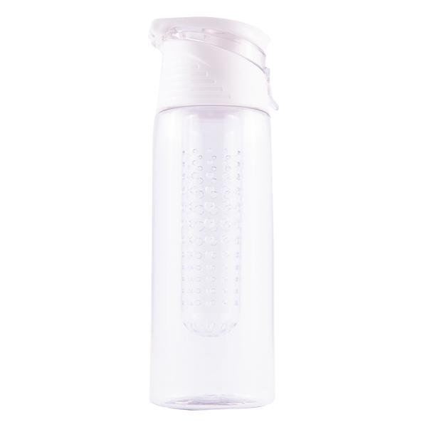 R08313.06.O - Bidon Frutello 700 ml, biały/transparentny