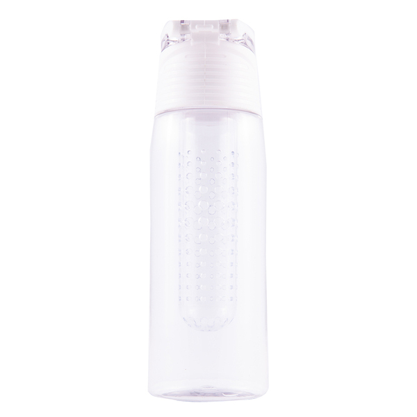 R08313.06.O - Bidon Frutello 700 ml, biały/transparentny