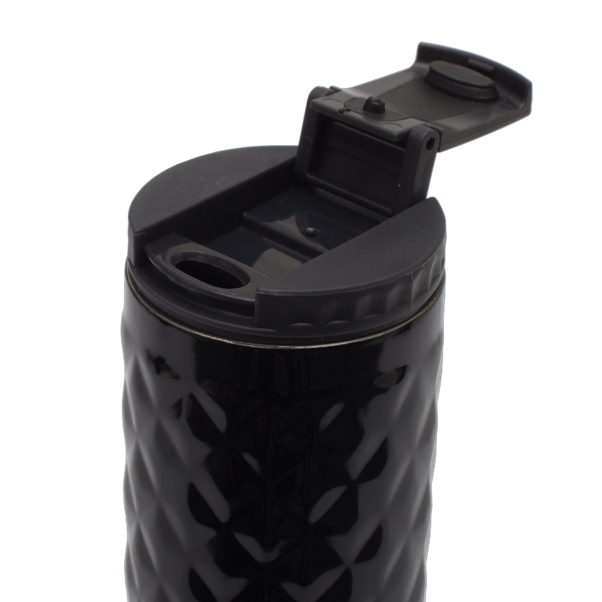 R08320.02 - Kubek izotermiczny Dawson 450 ml, czarny 