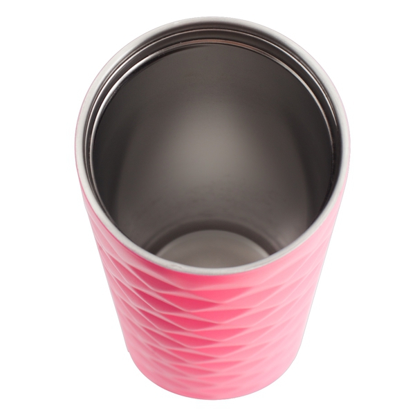 R08321.33 - Kubek termiczny Tallin 450 ml, różowy