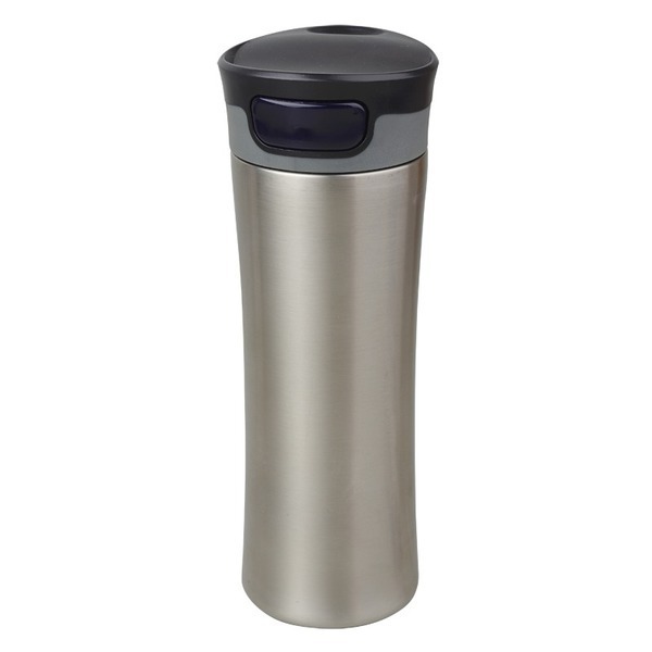 R08326.02 - Kubek termiczny Telescope 430 ml, czarny/srebrny