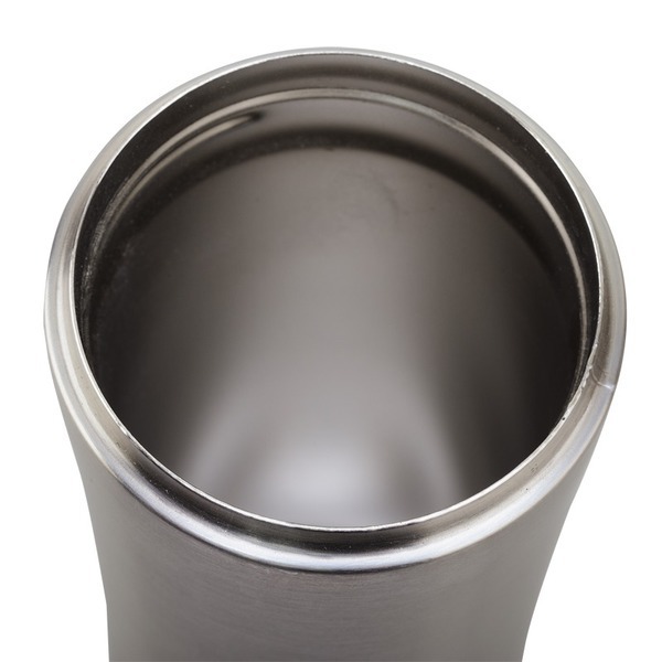R08326.02 - Kubek termiczny Telescope 430 ml, czarny/srebrny