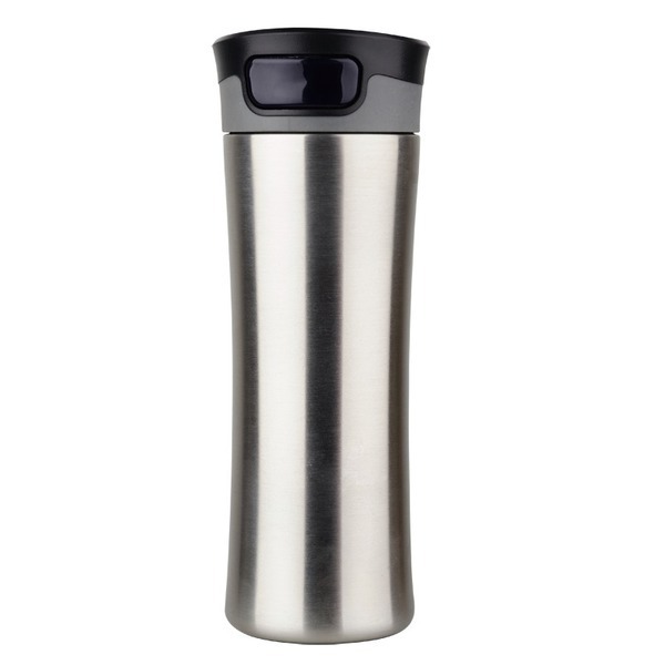 R08326.02 - Kubek termiczny Telescope 430 ml, czarny/srebrny