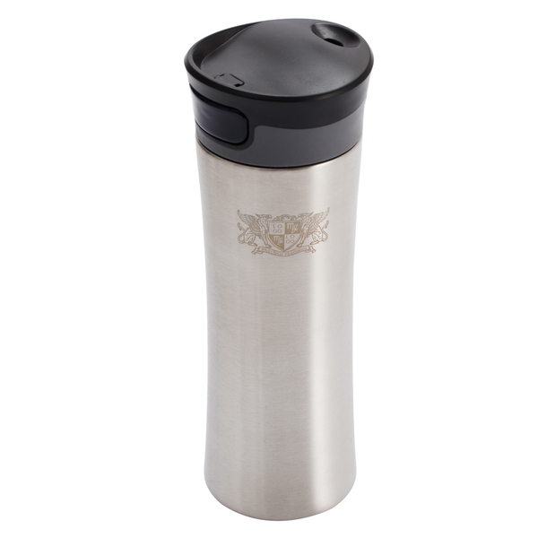 R08326.02 - Kubek termiczny Telescope 430 ml, czarny/srebrny