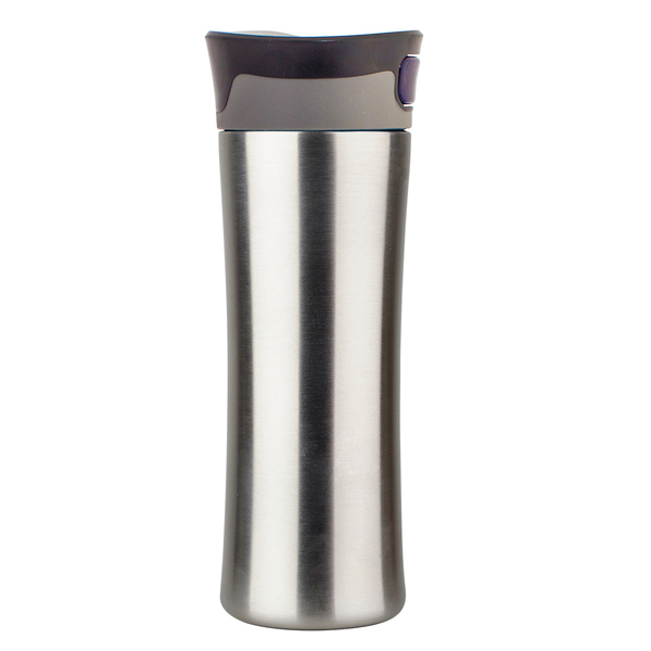 R08326.02 - Kubek termiczny Telescope 430 ml, czarny/srebrny