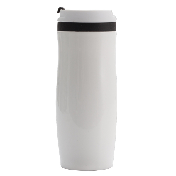 R08336.02.O - Kubek termiczny Viki 390 ml, czarny/biały