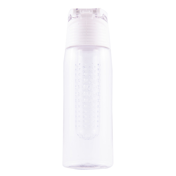 R08353.06 - Bidon Mint 700 ml, biały/transparentny