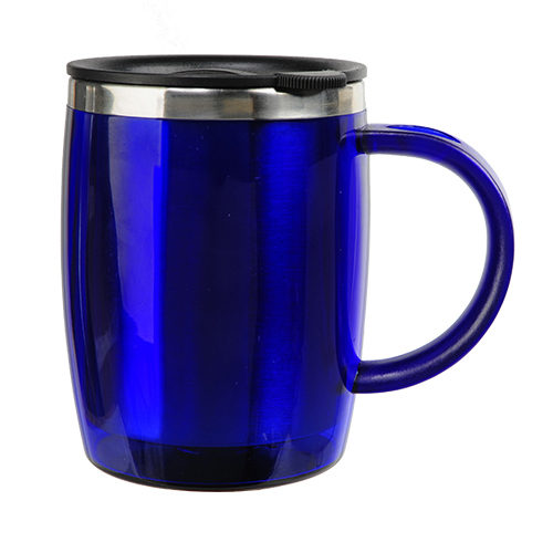 R08368.04.O - Kubek izotermiczny Barrel 400 ml, niebieski 