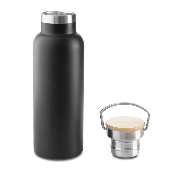 R08412.02 - Butelka termiczna Malmo 500 ml, czarny