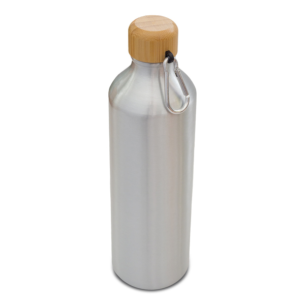 R08415.01 - Butelka aluminiowa Luqa 800 ml, srebrny