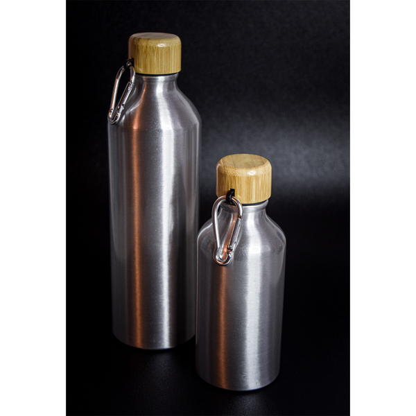 R08415.01 - Butelka aluminiowa Luqa 800 ml, srebrny
