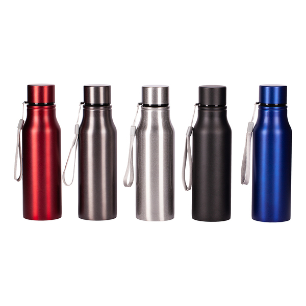 R08418.08 - Bidon stalowy Fun Tripping 700 ml, czerwony