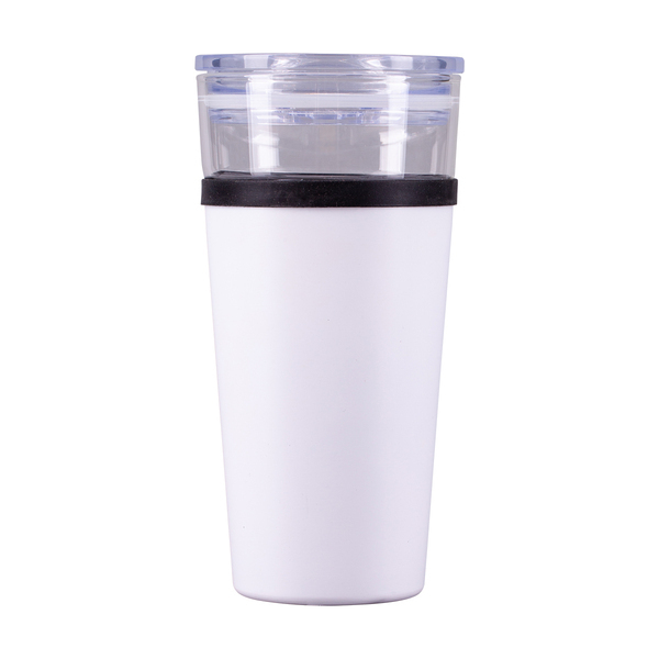 R08431.06 - Kubek szklany Alpena 400 ml, biały