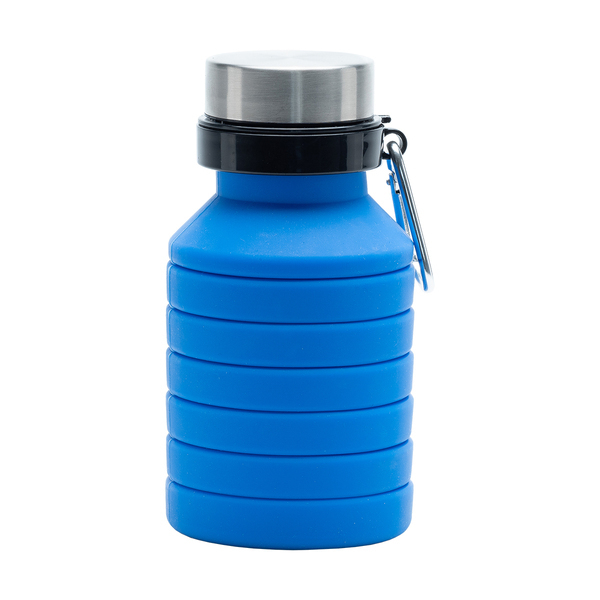 R08436.04 - Składany bidon sportowy Makalu 550 ml, niebieski