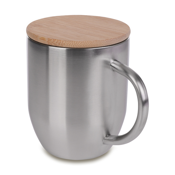 R08481.01.O - Kubek stalowy Maloy 350 ml , srebrny