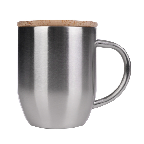 R08481.01.O - Kubek stalowy Maloy 350 ml , srebrny