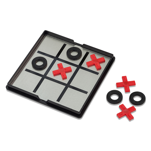 R08865.02 - Magnetyczna gra kółko i krzyżyk, czarny