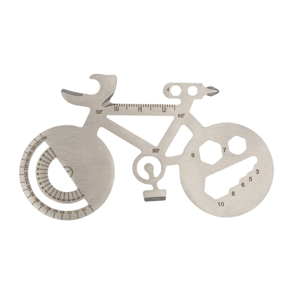 R17488.01 - Narzędzie wielofunkcyjne Cyclist, srebrny