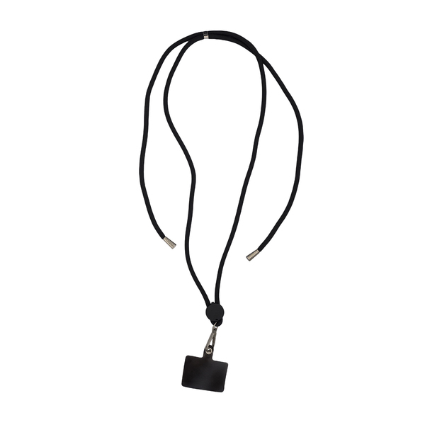 R17851.02 - Smycz do telefonu Flex, czarny