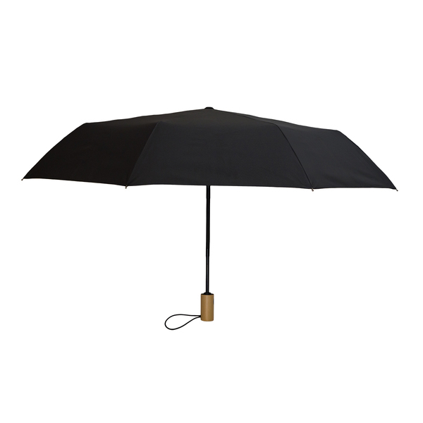 R17953.02 - Parasol z drewnianą rączką Granton, czarny
